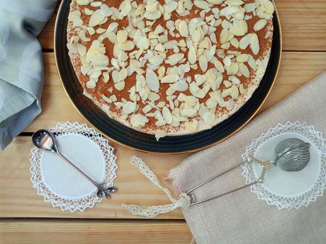 Tarta de horchata sin horno en Monsieur Cuisine o Thermomix. Receta de verano, postre, merienda, pastel fácil, rico, sin horno, fresquito. Cuca Tarta de horchata sin horno en Monsieur Cuisine o Thermomix. Receta de verano, postre, merienda, pastel fácil, rico, sin horno, fresquito. Cuca
