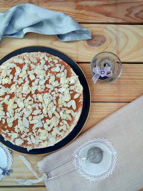 Tarta de horchata sin horno en Monsieur Cuisine o Thermomix. Receta de verano, postre, merienda, pastel fácil, rico, sin horno, fresquito. Cuca Tarta de horchata sin horno en Monsieur Cuisine o Thermomix. Receta de verano, postre, merienda, pastel fácil, rico, sin horno, fresquito. Cuca