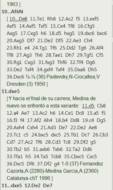 Las tablas de Blas Rodríguez ante el Campeón de España de 1964, el MI Antonio Medina