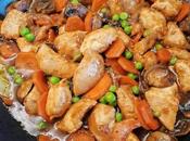 Pechugas pollo salsa teriyaki