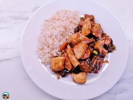 Pechugas de pollo en salsa teriyaki