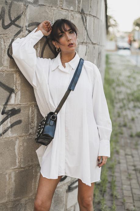 VESTIDO CAMISERO PLISADO DE ZARA VESTIDO CAMISERO PLISADO DE ZARA