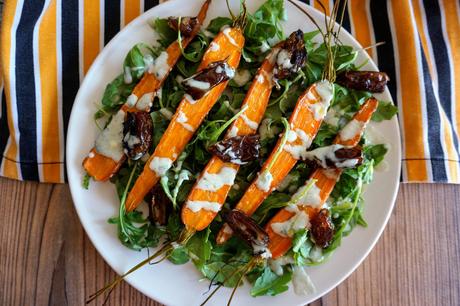 Ensalada de zanahorias asadas, receta de aprovechamiento