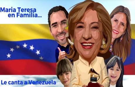 #Musica #Cultura: Junto a sus hijos y nietos: María Teresa Chacín le canta a toda #Venezuela