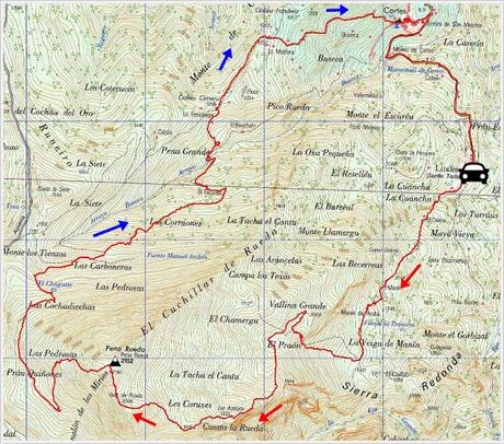 L.lindes-Pena Rueda-L´Escureo-Cortes