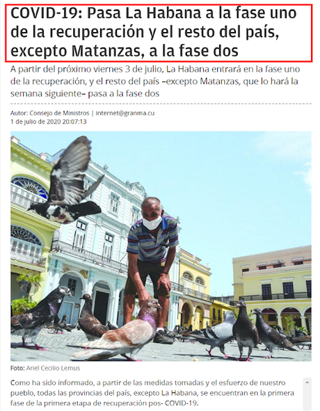 Cuba, el paso a la nueva normalidad Cuba, el paso a la nueva normalidad