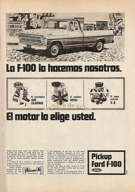 Ford F-100 de 1971 de Ford Motor Argentina