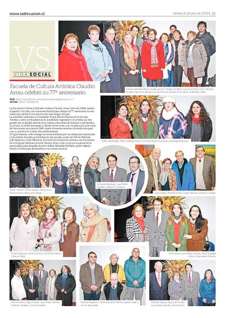 Homenaje a Fortunato Santibáñez Rogel, fundador de la Escuela Artística de Chillán Homenaje a Fortunato Santibáñez Rogel, fundador de la Escuela Artística de Chillán