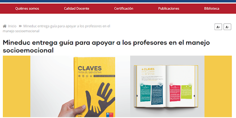 Interesante material socioemocional para los profesores(as) y orientadores(as).