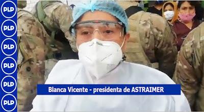 BLANCA VICENTE INTENTO PASAR POR ENCIMA DE LA MPC… BLANCA VICENTE INTENTO PASAR POR ENCIMA DE LA MPC…