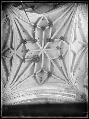 Iglesia de San Andres, Toledo Iglesia de San Andrés: Crucería gótica.