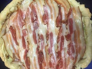 QUICHE DE PUERROS Y BEICON