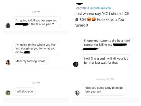 Laura Bailey, y su hijo, amenazada de muerte por dar voz a Abby (The Last of Us Part II)