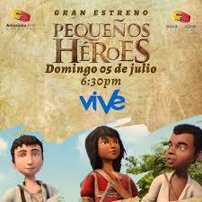 #Venezuela #Peliculas:  ViveTV estrenará la película animada “Pequeños Héroes” (@Vive_tvoficial) y (@CNAC_Venezuela)