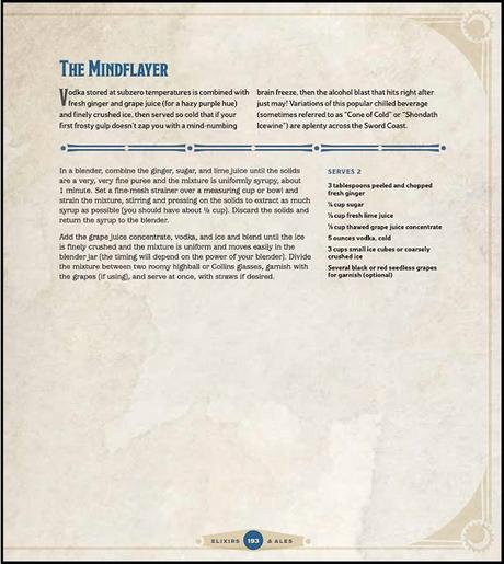 Se anuncia el libro de recetas de D&D Heroes' Feast