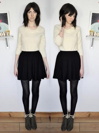 Falda Circular Negra Falda Circular Negra
