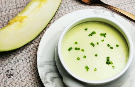Gazpacho de melón, una sopa fría deliciosa para el verano Gazpacho de melón, una sopa fría deliciosa para el verano