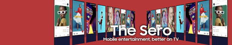 el televisor samsung the sero gira como si fuera una tablet Screenshot_267