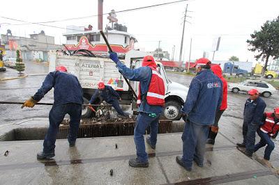EXISTE COORDINACIÓN ENTRE GOBIERNO ESTATAL Y MUNICIPAL DE TOLUCA ANTE RIESGOS DURANTE LA TEMPORADA DE LLUVIA