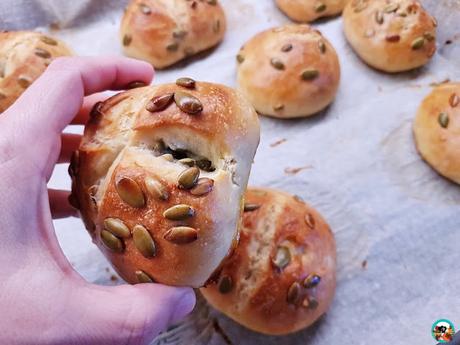 Pan integral con jengibre y semillas de chia Pan integral con jengibre y semillas de chia