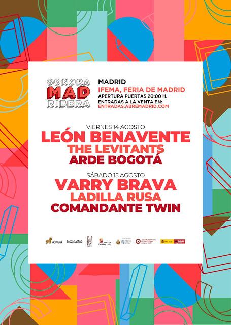 Sonorama Ribera, en agosto en IFEMA con León Benavente y Varry Brava al frente Sonorama Ribera, en agosto en IFEMA con León Benavente y Varry Brava al frente