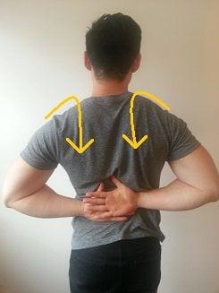 rotacion interna del hombro