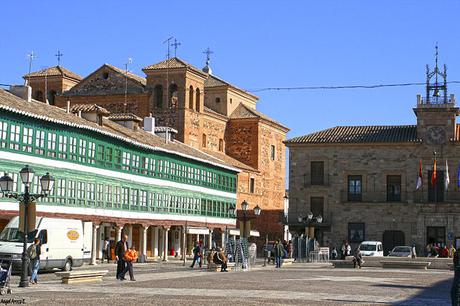 turismo de cercanía en Ciudad Real, plaza de Almagro