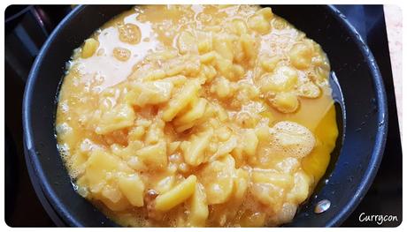 Tortilla de patatas con cebolla Tortilla de patatas con cebolla