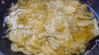 Tortilla de patatas con cebolla Tortilla de patatas con cebolla