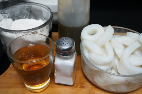 Calamares rebozados Calamares rebozados