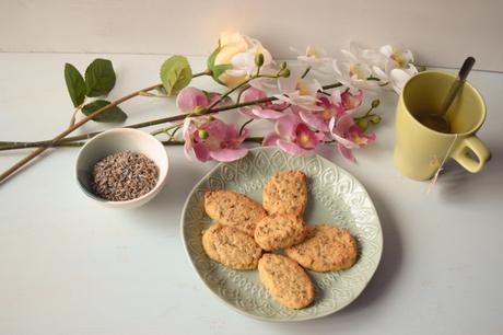 Galletas Veganas de Lavanda Galletas Veganas de Lavanda