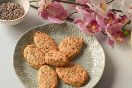 Galletas Veganas de Lavanda Galletas Veganas de Lavanda