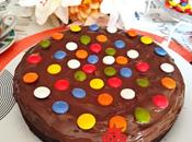 Tarta Brownie Lacasitos Nutella