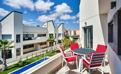 vivienda con terraza