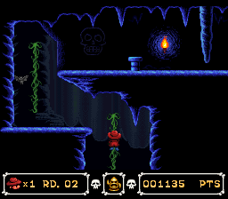 Disponible para comprar el cartucho de SNES Sydney Hunter and the Caverns of Death