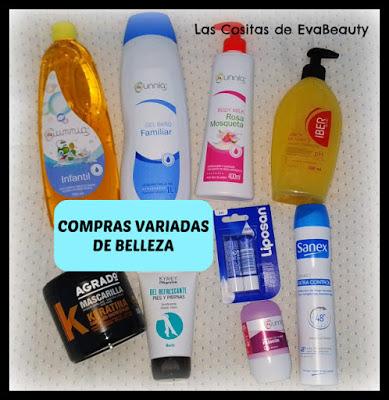 Compras variadas de belleza de higiene low cost Compras low cost belleza e higiene
