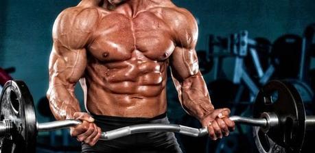 curl de biceps con barra