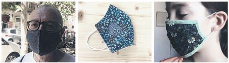 Mascarilla reutilizable hecha en Barcelona de diseño