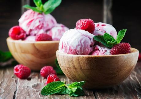Receta de el mejor helado de frambuesa sin heladera Receta de el mejor helado de frambuesa sin heladera