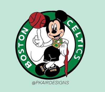 Los logos de la NBA diseñados para Disney