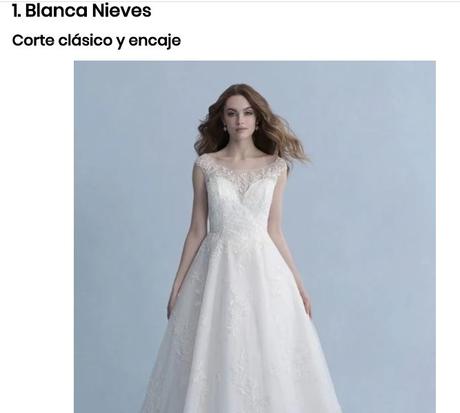 Disney lanza línea de vestidos de novia inspirado en sus princesas Disney lanza línea de vestidos de novia inspirado en sus princesas