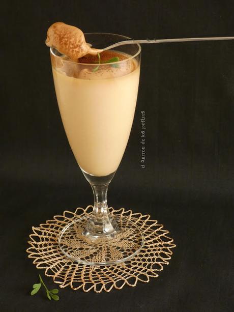 Panna Cotta de Toffee con Café Dalgona