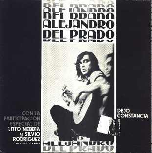 Alejandro Del Prado - Dejo Constancia (1982)