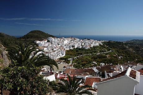 turismo de cercanía en Málaga, vistas de Frigiliana