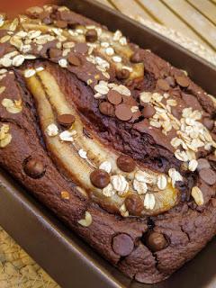 Brownie de plátano y avena vegano Brownie de plátano y avena vegano