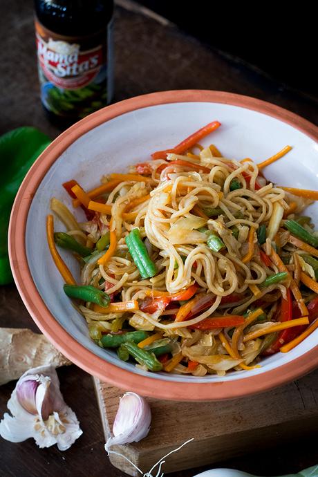 PANCIT FILIPINO VEGETARIANO