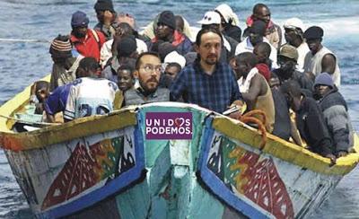 Podemos necesita votantes. Echenique exige regularizar a 600.000 ilegales