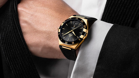 en la tienda oficial omega encontramos los Constellation Gents ’41 mm