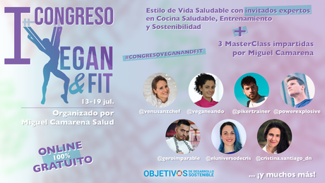 Arranca el I Congreso «VEGAN AND FIT», una propuesta disruptiva que va más allá del Veganismo Arranca el I Congreso «VEGAN AND FIT», una propuesta disruptiva que va más allá del Veganismo
