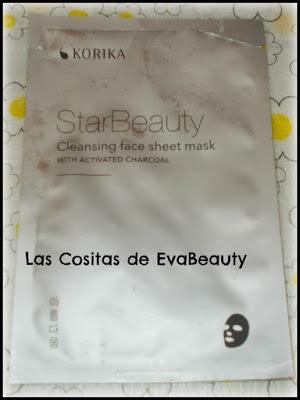 Probando mascarillas KORIKA cosmética coreana kbeauty mascarilla facial limpiadora carbón activo KORIKA cosmética coreana en notino